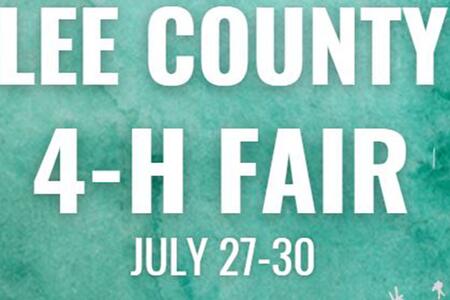 Lee County 4-H Fair Logo