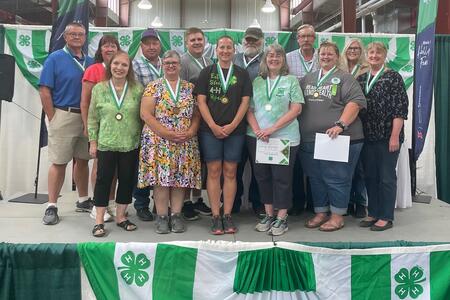 4-H volunteers awarded with Hall of Fame