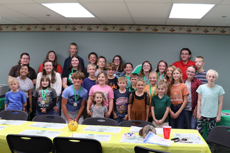 4-H youth from Perry County gather at achievement night.