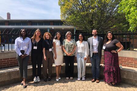 Illini Science Policy Program scholars at Policy Summit