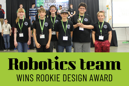 Six Stephenson county youth win robotics team award