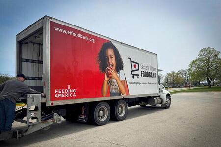 Eastern Illinois Food Bank truck