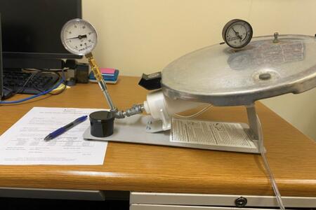 pressure canner testing