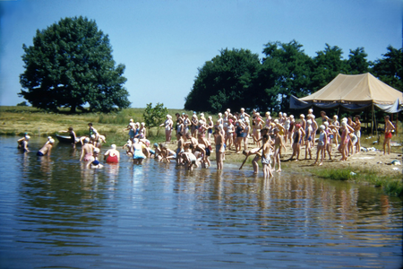 Vintage picture at camp.