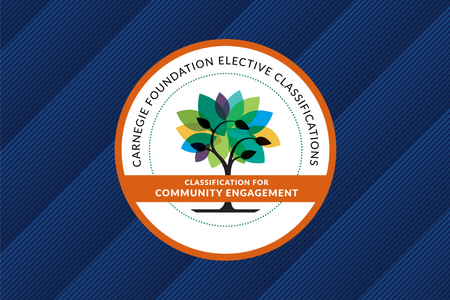 The round logo of the Carnegie Foundation Classification for Community Engagement