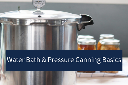 pressure canner and home canned foods