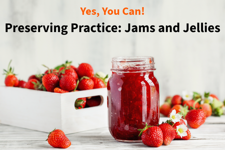 strawberries and strawberry jam