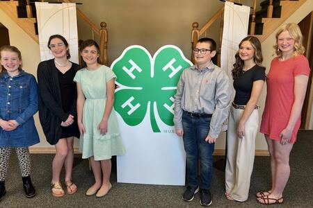 Fulton 4-H members