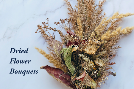 Dried native flowers and grasses