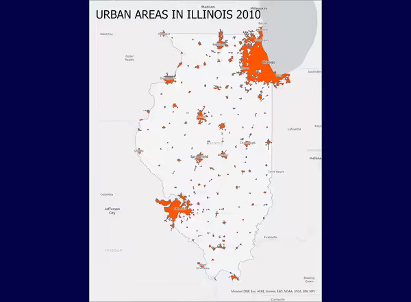 2010 population map