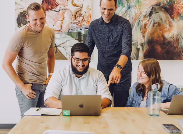 People working together