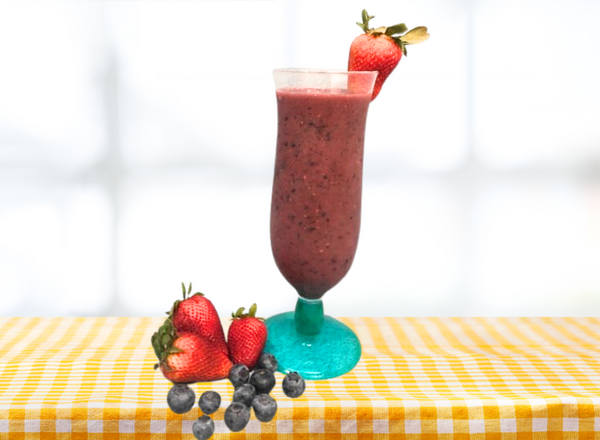 Berry Smoothie on a table 