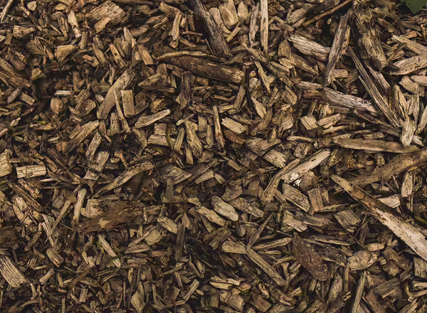 brown mulch