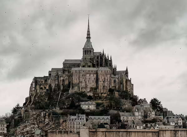 brown and black castle