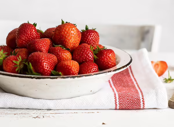 bowl of strawberries