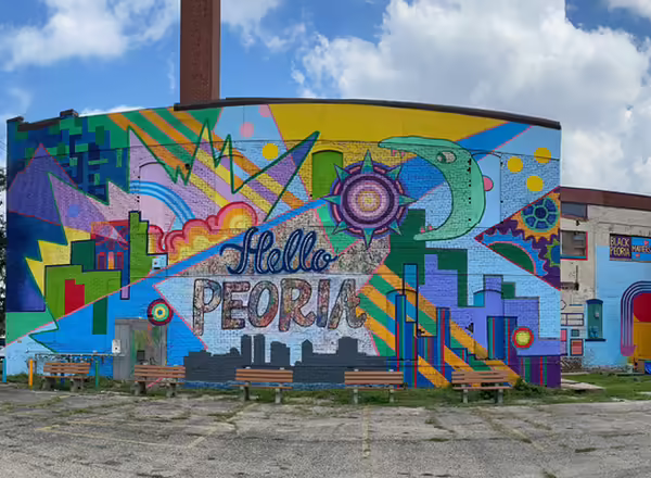 colorful building in peoria