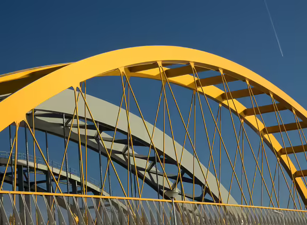 yellow bridge