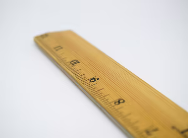 wooden ruler
