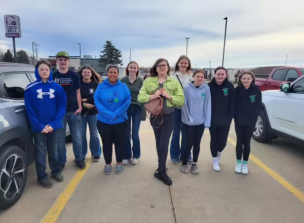 group of Stephenson County 4-H youth ambassadors