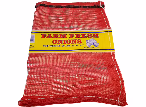 A mesh bag