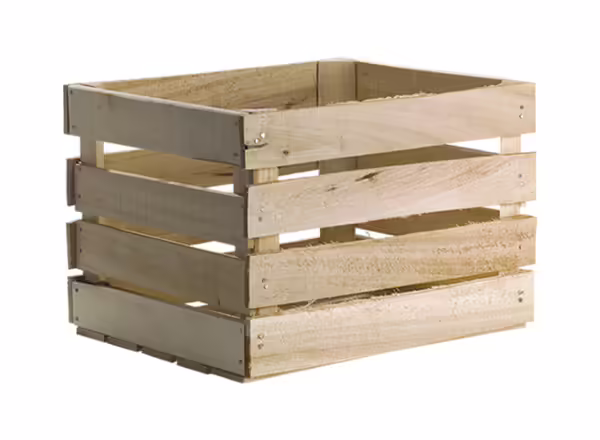 wooden crate