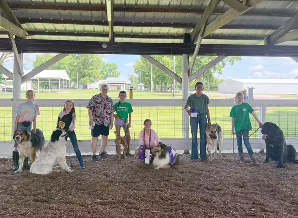 Youth at the Cat and Dog show in Bond County