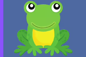 green frog