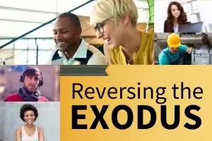 Reversing the exodus