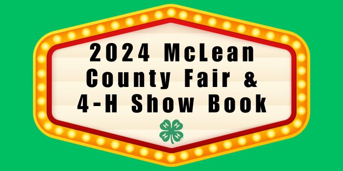 2024 Fair and 4-H Show Book