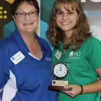 volunteer with 4-H member