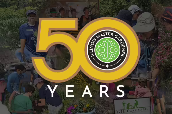 Master Gardener 50-year anniversary logo 