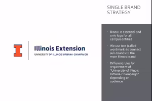Single Brand Strategy at U of I