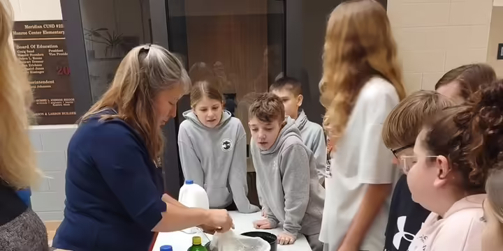 adults and kids in a group 