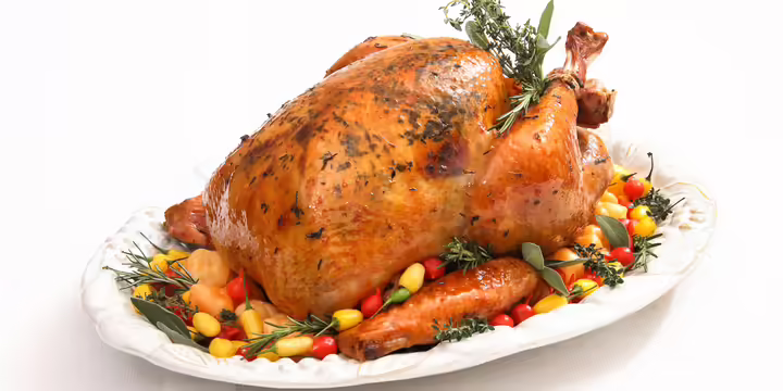 cooked turkey