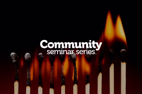 line of burning matches