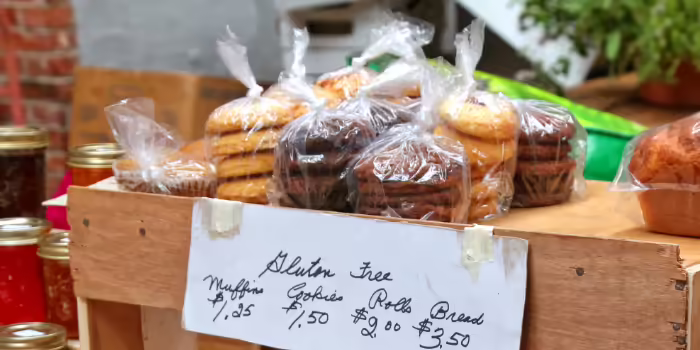 jellies, jams and packaged cookies
