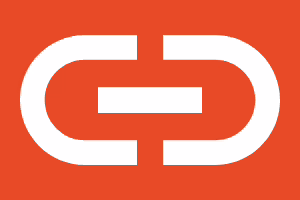 orange on white link