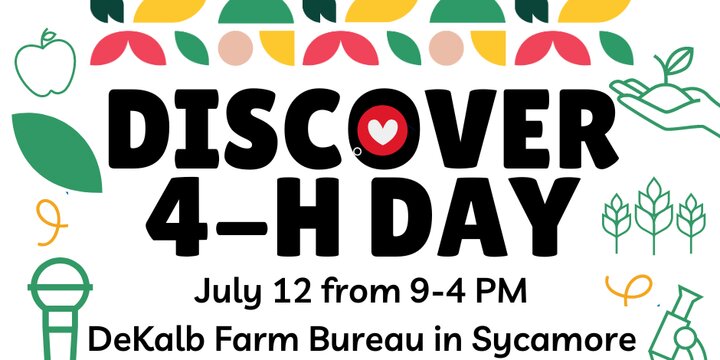 Discover 4-H Day on July 12
