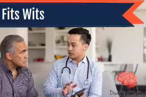 man talking with doctor