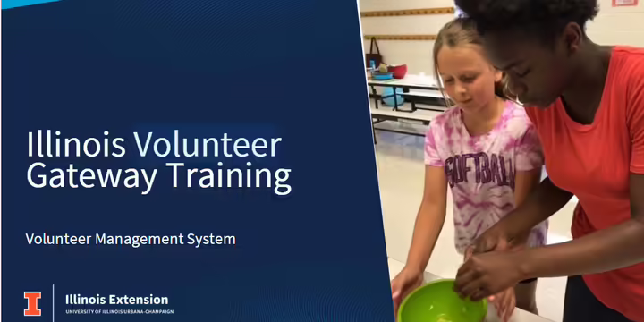 PPT slide for Volunteer Trainings