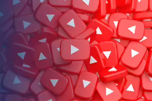 YouTube red play buttons