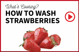 Wash Strawberries
