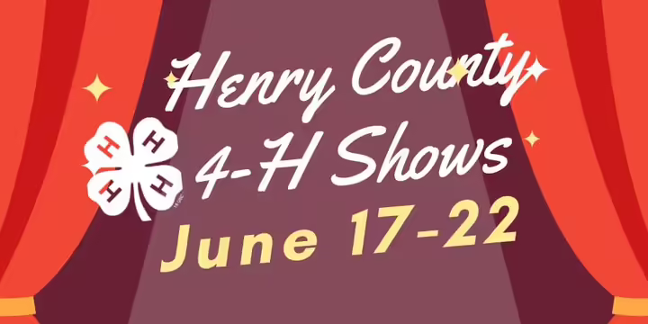 Henry County 4-H Shows June 17-22