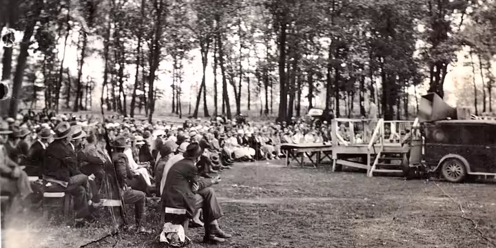 extension meeting in 1935