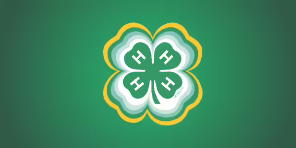 4-H logo on green background