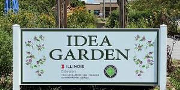 Idea Garden sign