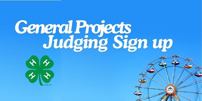 General Projects Judging Sign Up