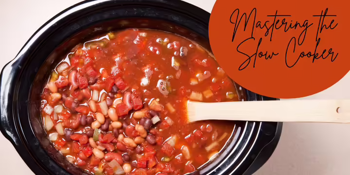 slow cooker with soup