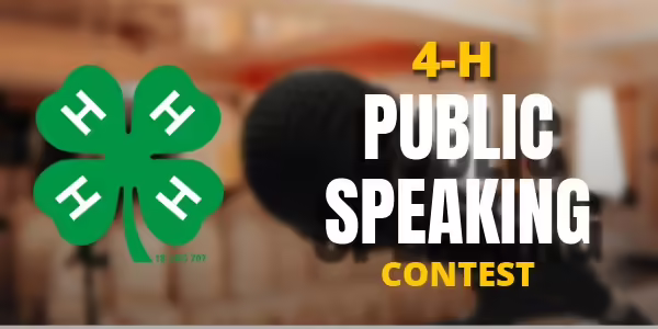 4-H Public speaking