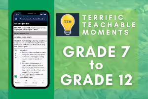 Terrific Teachable Moments Mobile App